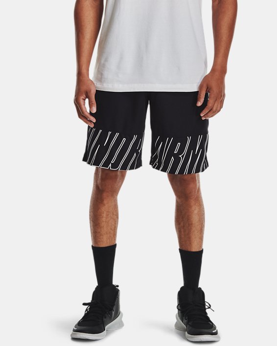Men's UA Baseline Speed 10" Shorts, Black, pdpMainDesktop image number 0